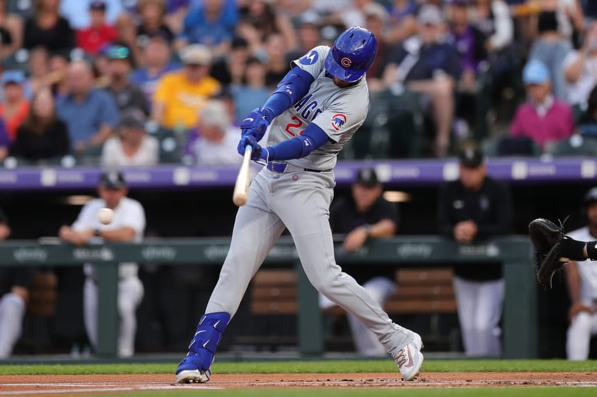 MLB: Chicago Cubs at Colorado Rockies