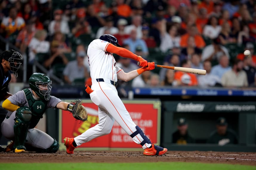 MLB: Oakland Athletics at Houston Astros