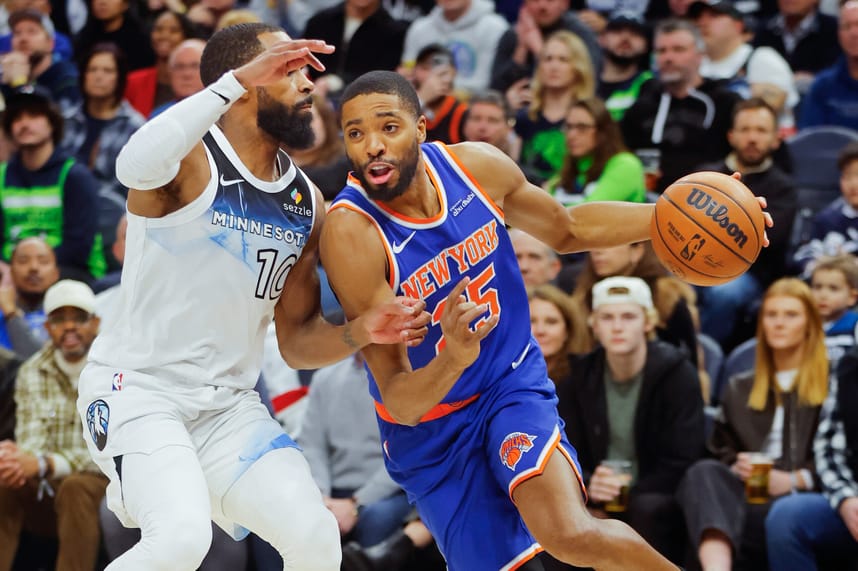 NBA: New York Knicks at Minnesota Timberwolves
