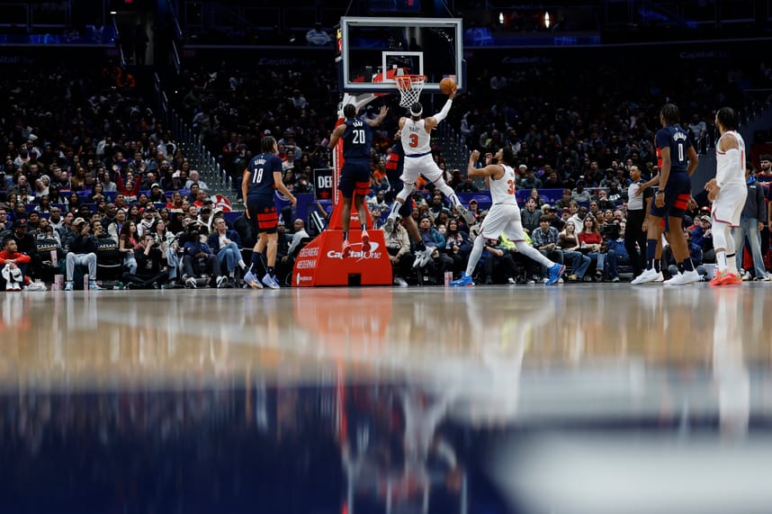 NBA: New York Knicks at Washington Wizards
