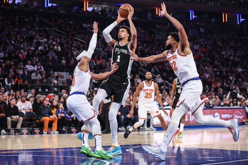 NBA: San Antonio Spurs at New York Knicks