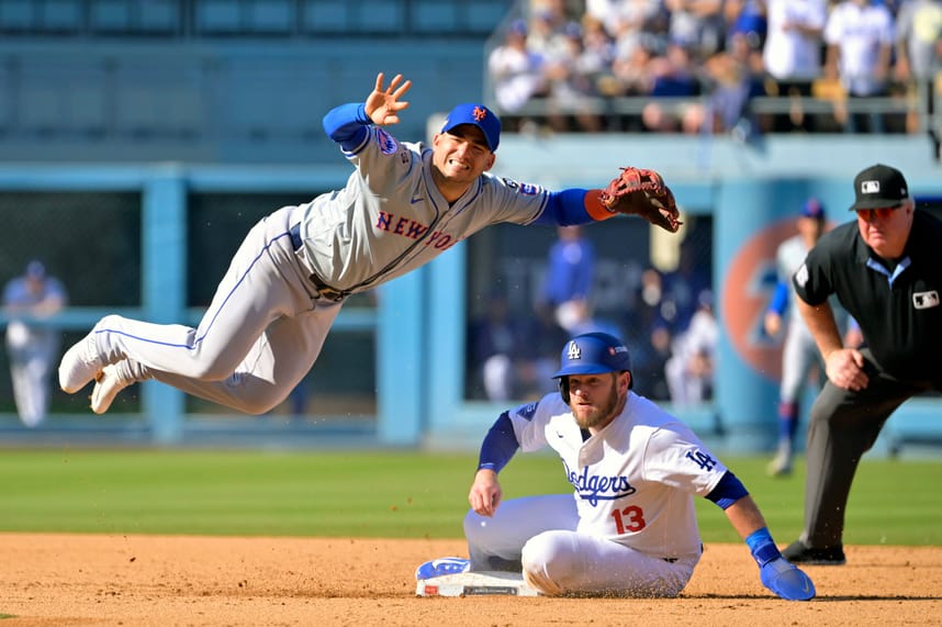 MLB: NLCS-New York Mets at Los Angeles Dodgers