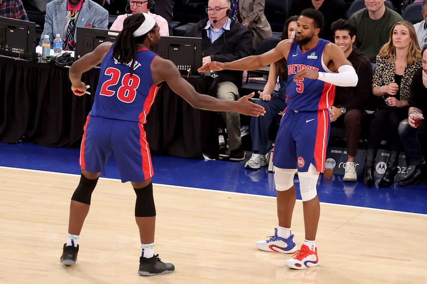 NBA: Detroit Pistons at New York Knicks