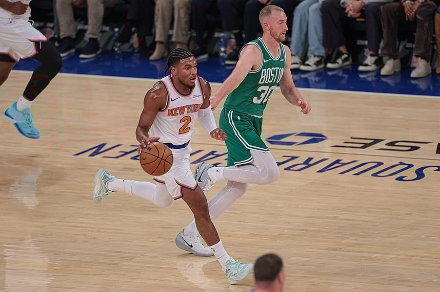 NBA: Boston Celtics at New York Knicks