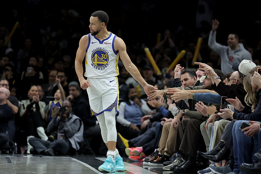 NBA: Golden State Warriors at Brooklyn Nets