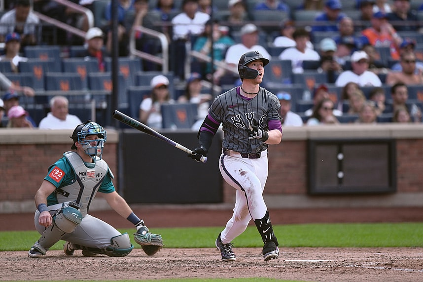 MLB: Seattle Mariners at New York Mets -- Brett Baty