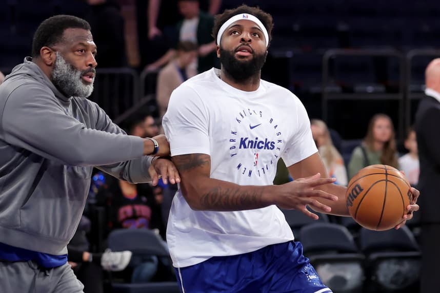 NBA: Miami Heat at New York Knicks