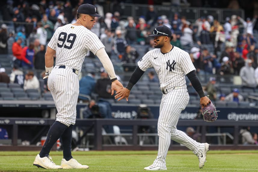 MLB: Texas Rangers at New York Yankees, jasson dominguez