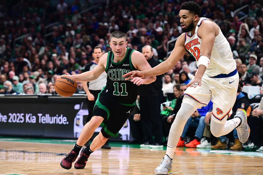 NBA: Playoffs-New York Knicks at Boston Celtics