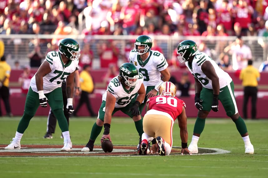 NFL: New York Jets at San Francisco 49ers, Alijah Vera-Tucker