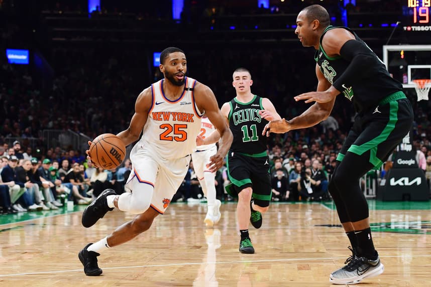 NBA: Playoffs-New York Knicks at Boston Celtics