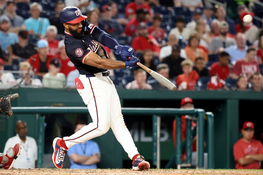 MLB: Cincinnati Reds at Washington Nationals, amed rosario, yankees