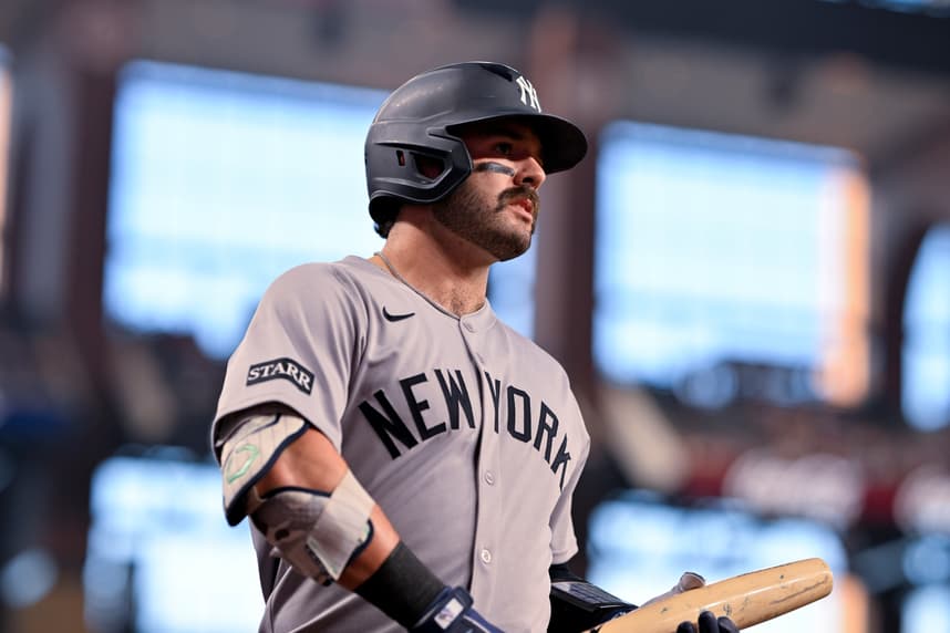 MLB: New York Yankees at Texas Rangers, austin wells