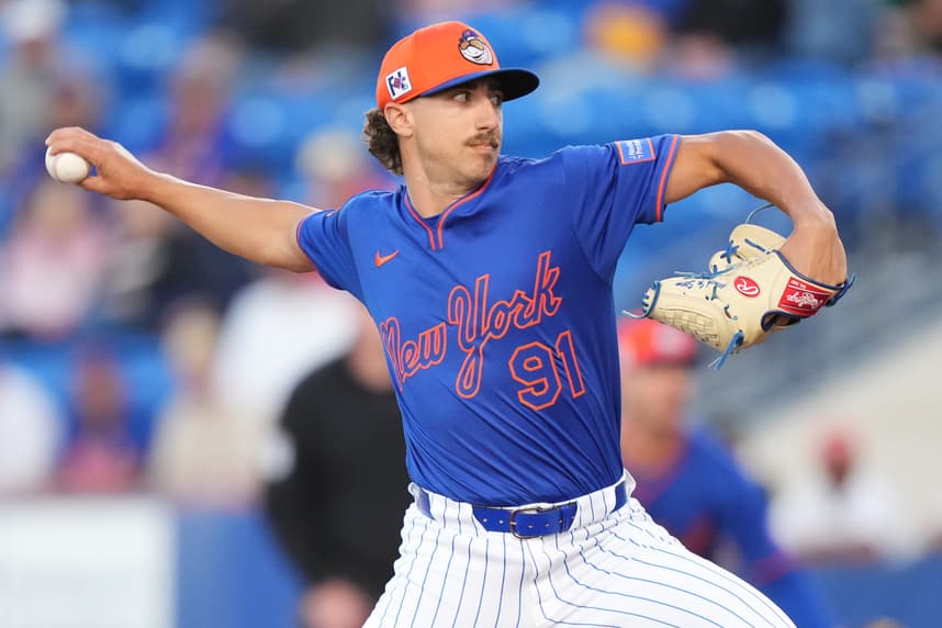 MLB: Spring Training-Houston Astros at New York Mets