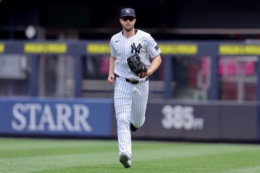 MLB: Tampa Bay Rays at New York Yankees, austin slater