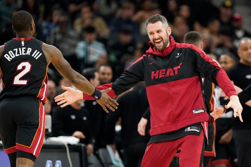 NBA: Miami Heat at San Antonio Spurs
