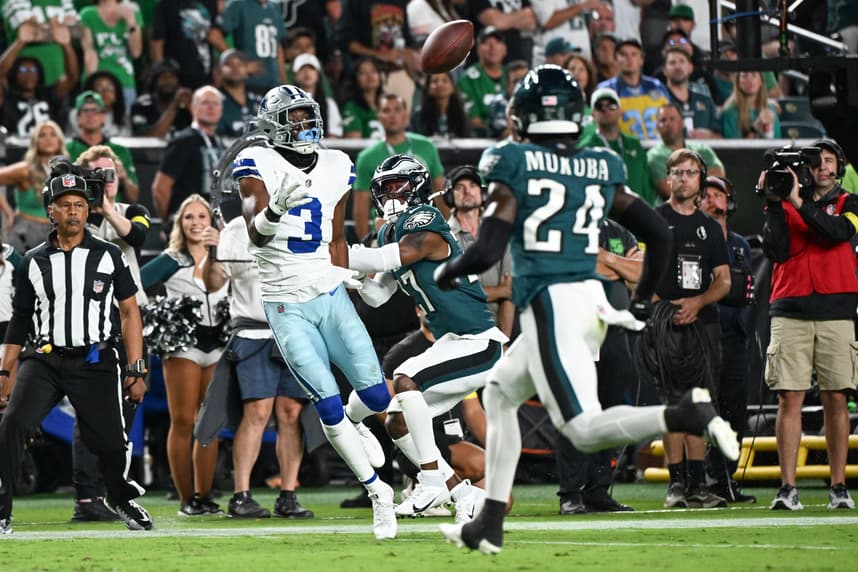 George Pickens, giants, NFL: Dallas Cowboys at Philadelphia Eagles