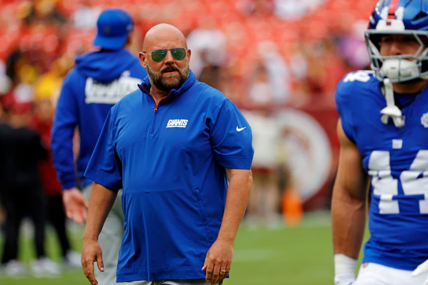 Brian Daboll, NFL: New York Giants at Washington Commanders