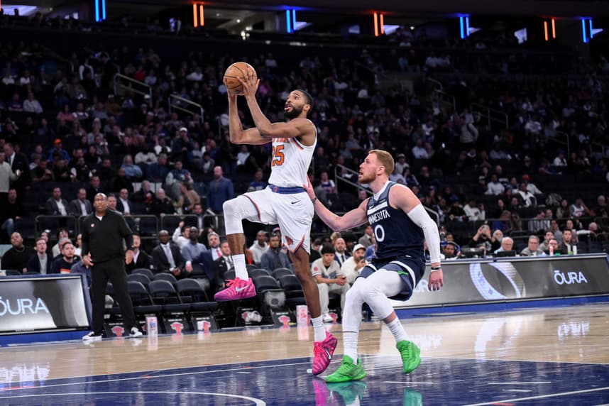 NBA: Preseason-Minnesota Timberwolves at New York Knicks