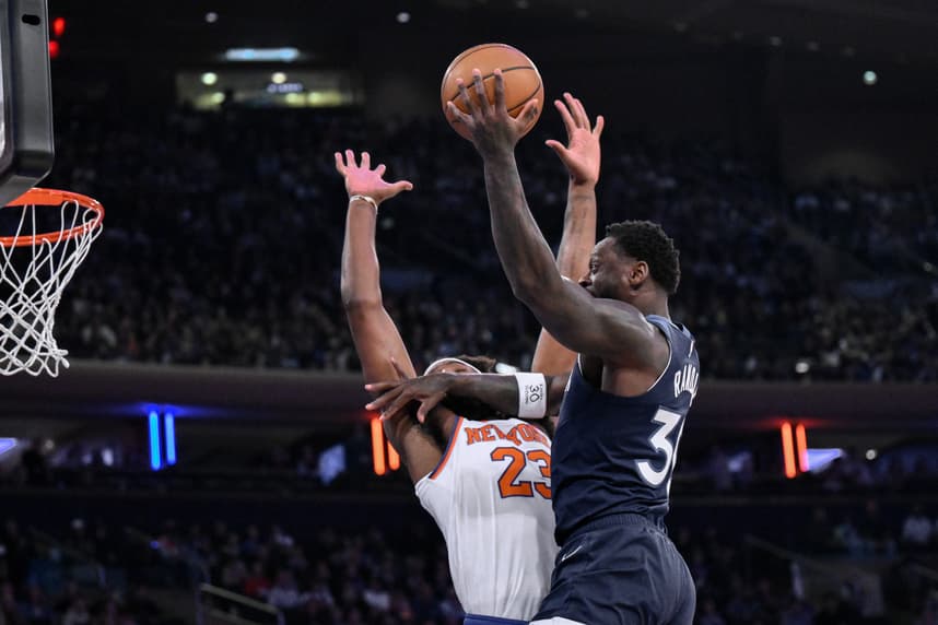 NBA: Preseason-Minnesota Timberwolves at New York Knicks, mitchell robinson