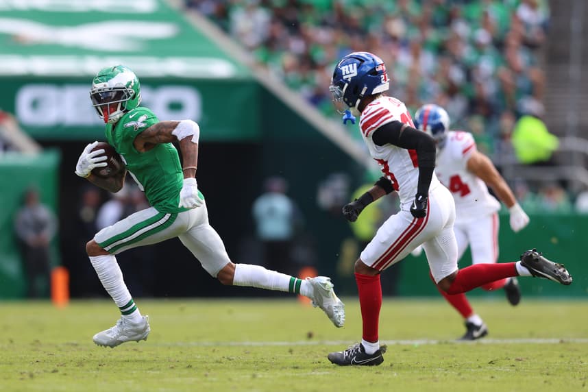 Cor'Dale Flott, NFL: New York Giants at Philadelphia Eagles