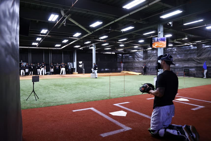 MLB: New York Yankees-Workouts