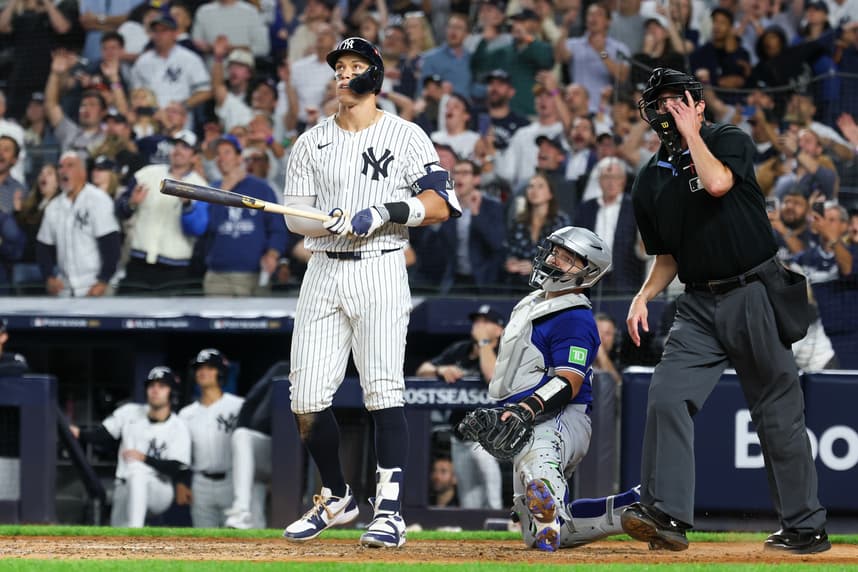 MLB: Playoffs-Toronto Blue Jays at New York Yankees