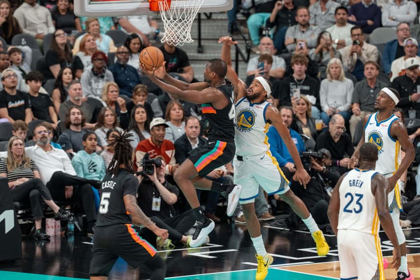 NBA: Golden State Warriors at San Antonio Spurs