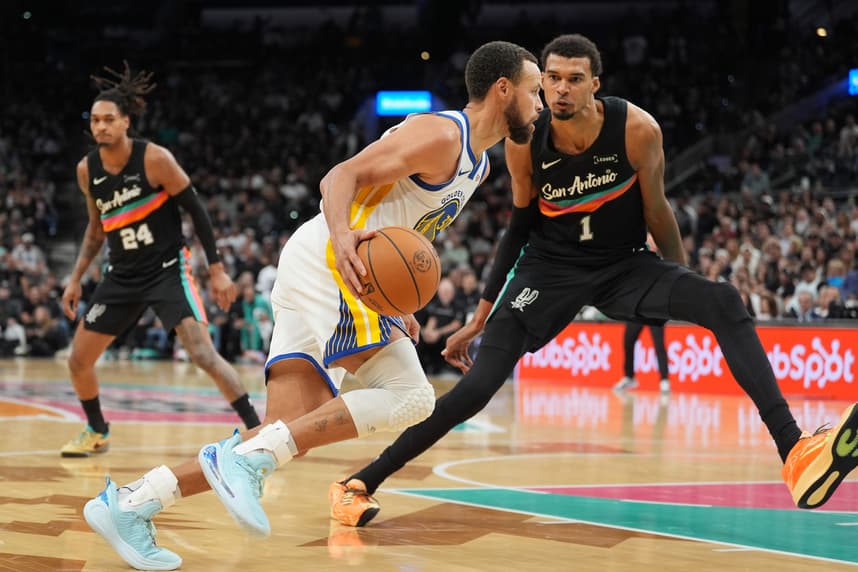 NBA: Golden State Warriors at San Antonio Spurs