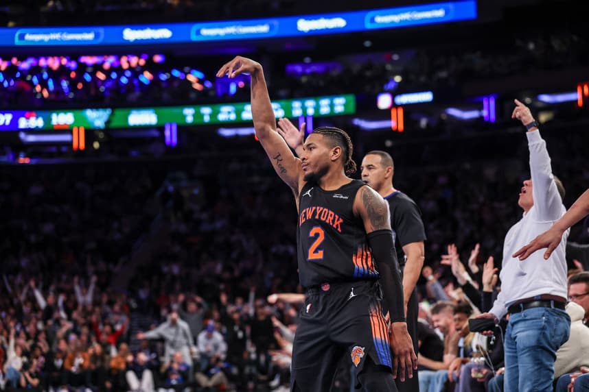 NBA: Milwaukee Bucks at New York Knicks, miles mcbride