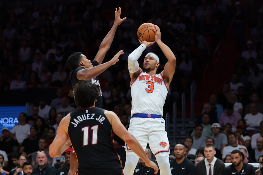 NBA: New York Knicks at Miami Heat, josh hart