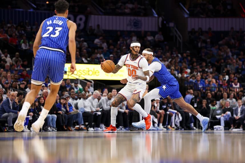 NBA: New York Knicks at Orlando Magic, jordan clarkson