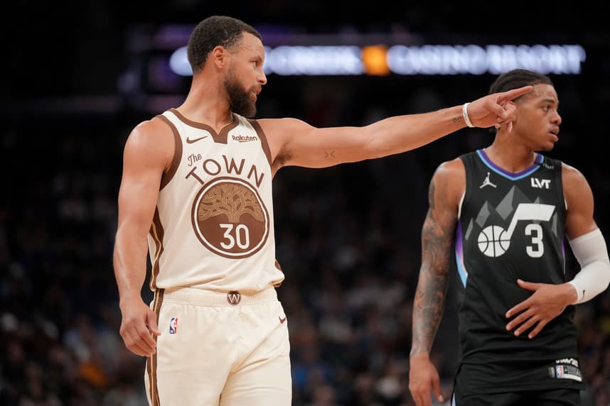 stephen Curry, NBA: Utah Jazz at Golden State Warriors
