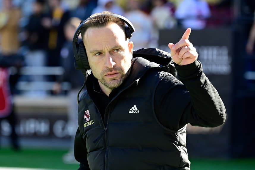 Jeff Hafley, giants, NCAA Football: Virginia Tech at Boston College