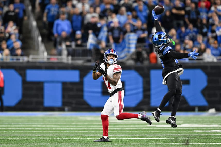 Wan'Dale Robinson, NFL: New York Giants at Detroit Lions