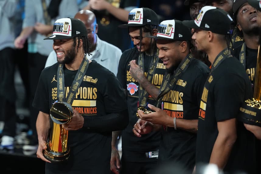 NBA: Emirates Cup Championship-San Antonio Spurs at New York Knicks