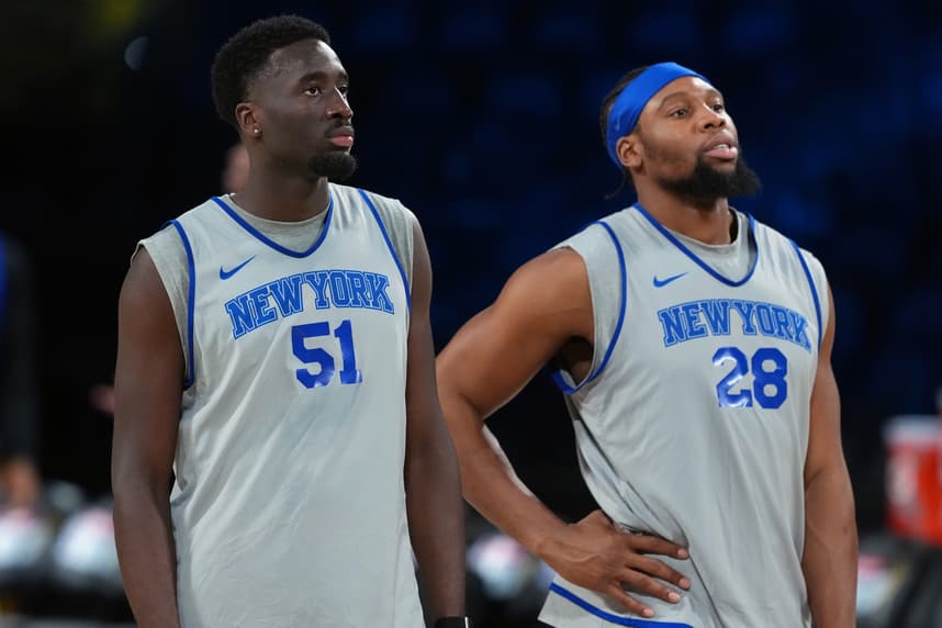NBA: Emirates Cup-New York Knicks Workout