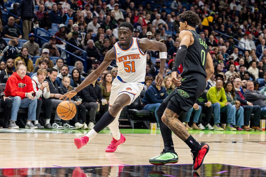 NBA: New York Knicks at New Orleans Pelicans