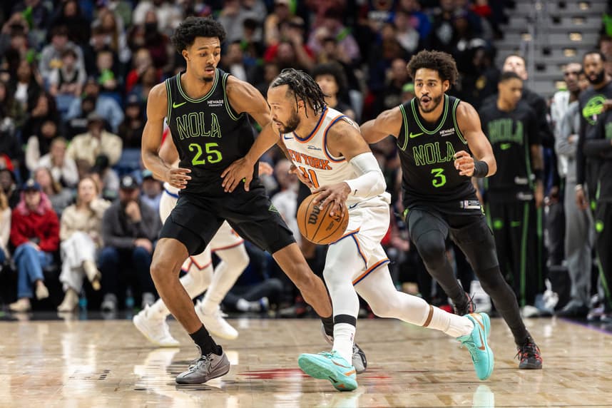 NBA: New York Knicks at New Orleans Pelicans