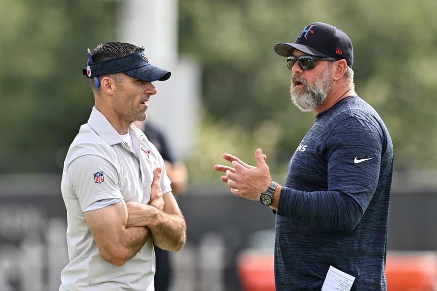 Matt Burke, giants, NFL: Houston Texans Minicamp