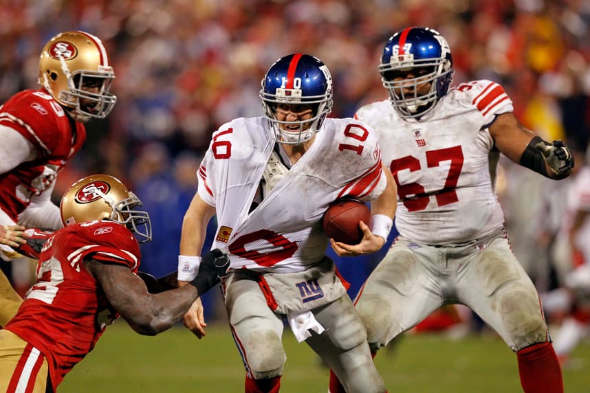 Eli Manning, NFL: NFC Championship-New York Giants at San Francisco 49ers