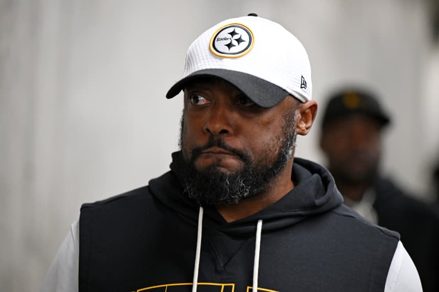 Mike Tomlin, giants, NFL: Pittsburgh Steelers at Detroit Lions
