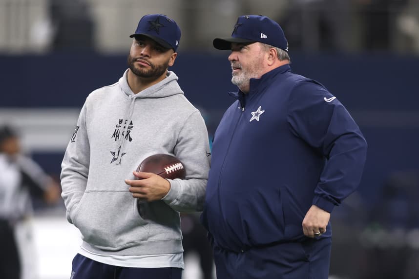 Mike McCarthy, giants, NFL: Washington Commanders at Dallas Cowboys