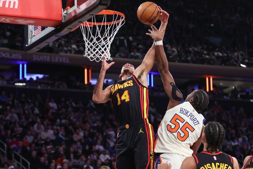 NBA: Atlanta Hawks at New York Knicks