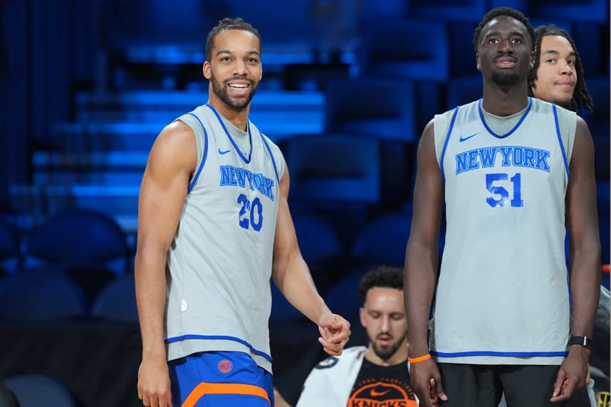 NBA: Emirates Cup-New York Knicks Workout