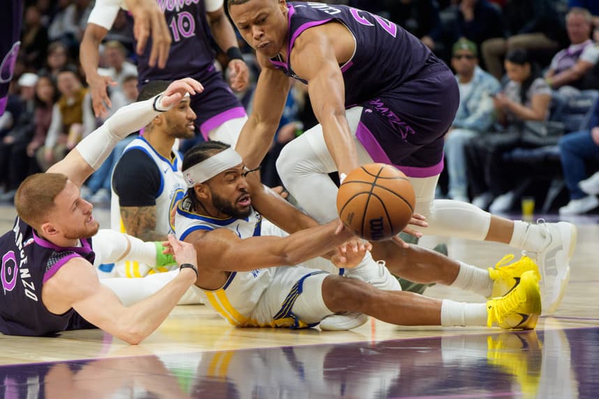 NBA: Golden State Warriors at Minnesota Timberwolves