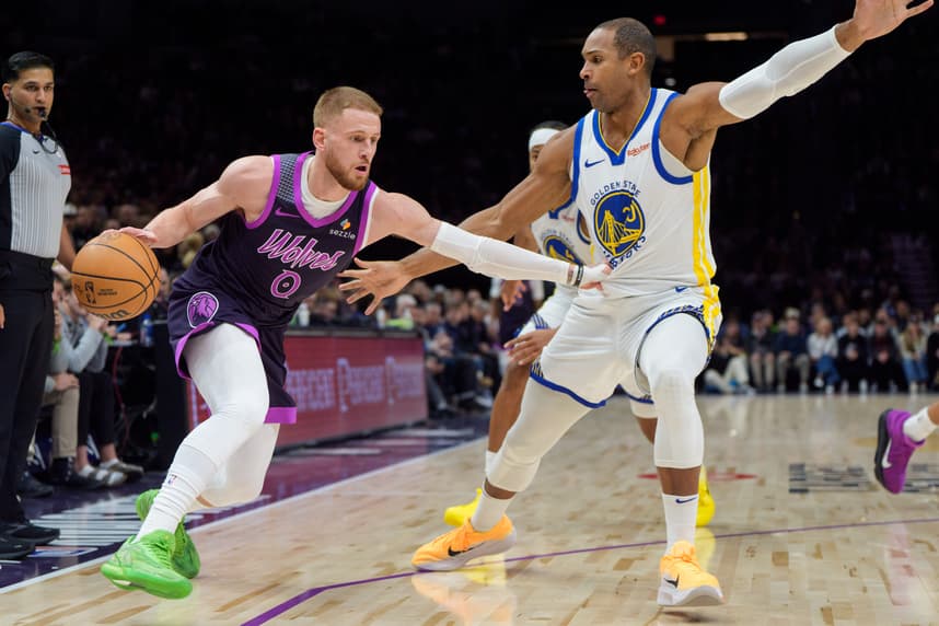 NBA: Golden State Warriors at Minnesota Timberwolves