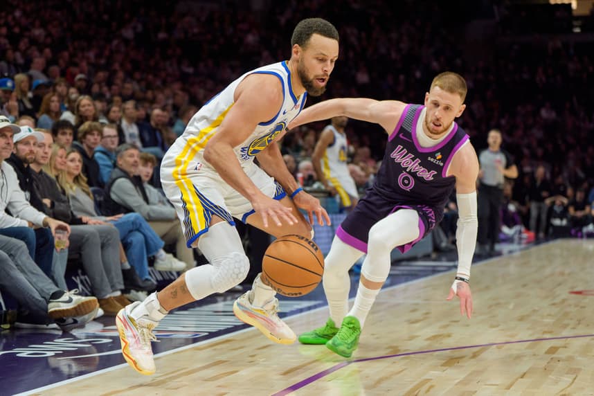 NBA: Golden State Warriors at Minnesota Timberwolves