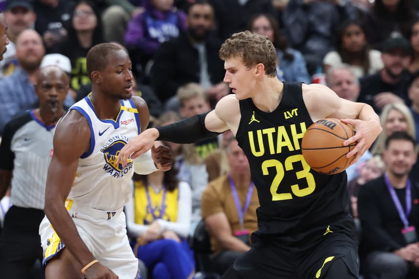 NBA: Golden State Warriors at Utah Jazz