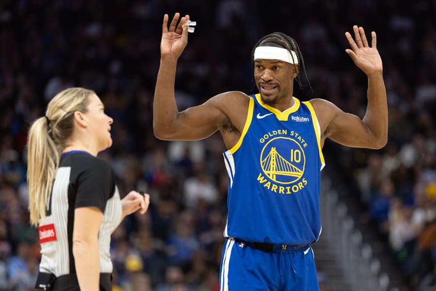 Jimmy Butler, NBA: New York Knicks at Golden State Warriors